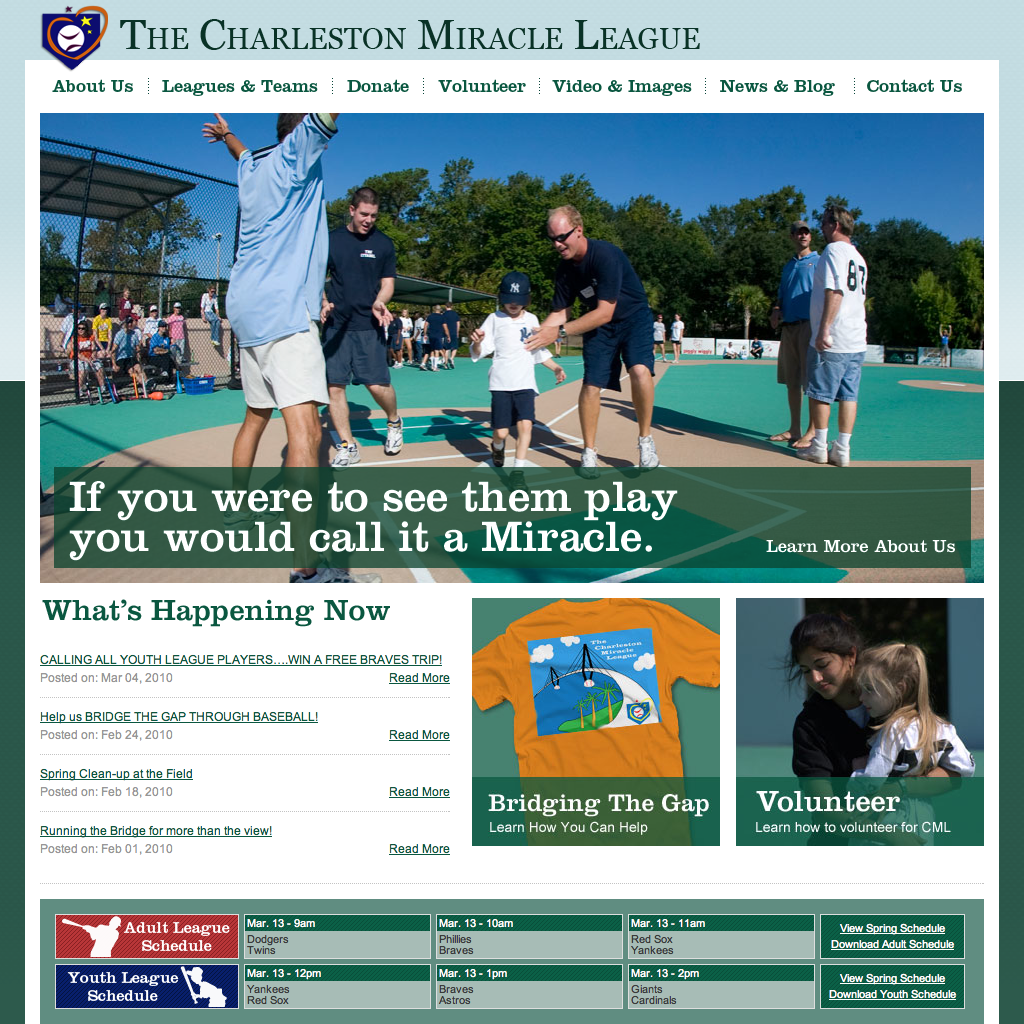 Charleston Miracle League Home Page