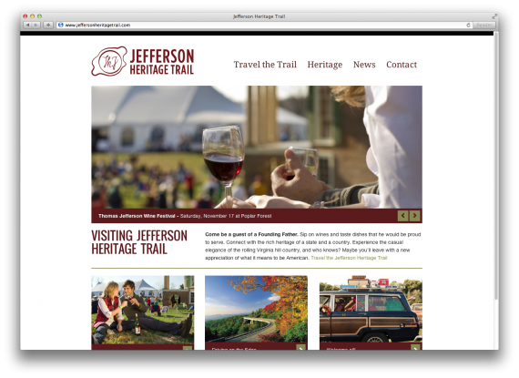 Jefferson Heritage Trail Website