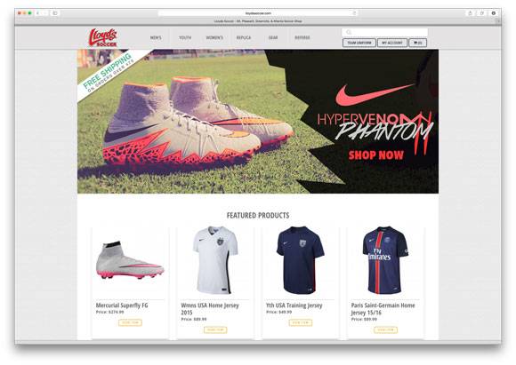 Lloyd's Soccer Homepage