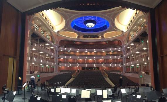 Gaillard Center View From The Stage