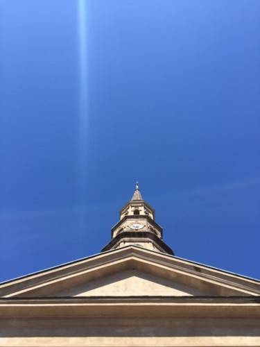 St. Philip's blue sky
