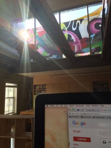 sun through windows