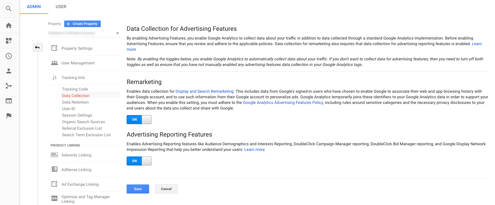 Google Analytics Data Collection for Advertisers
